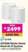 Game AX 1500 Whole-Home Mesh Wi-Fi System 850012224 offer