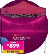 Game Ozark Trail 2 x 2m Red Gazebo 837139 offer