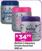 Game Reitzer's Aqueous Cream Assorted-500ml Each offer