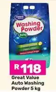 Game Great Value Auto Washing Powder-5Kg offer