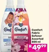 Game Comfort Fabric Sofener Assorted-800ml Each offer