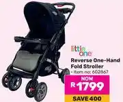 Game Little One Reverse One-Hand Fold Stroller offer