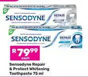 Sensodyne Repair & Protect Whitening Toothpaste-75ml Each