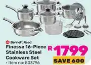 Game Bennett Read Fitness 16-Piece Stainless Steel Cookware Set-Per Set offer