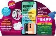 Game Honor X7e 128GB Smartphone Bundle Incl Vodacom Prepaid Sim & Honor Choice Earbuds X8i & Watch offer