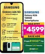 Game Samsung Galaxy A26 128GB Smartphone Incl Vodacom Prepaid Sim offer