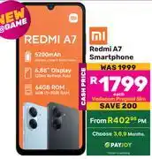 Game MI Redmi A7 Smartphone Incl Vodacom Prepaid Sim offer