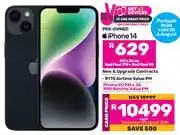 Game 2 x Apple Pre-Owned iPhone 14-On Red Flexi 170 + Red Flexi 90 offer