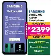 Game Samsung Galaxy A07 128GB Smartphone Incl Vodacom Prepaid Sim offer