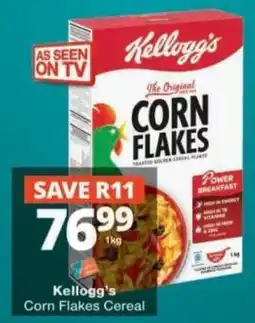 Checkers Kellogg's Corn Flakes Cereal offer