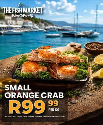Take 'n Pay Small orange crab offer