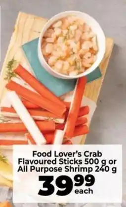 Food Lover's Market Food Lover's Crab Flavoured Sticks offer