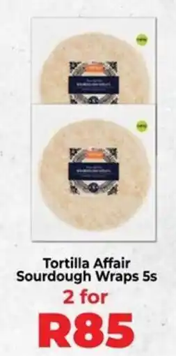 Food Lover's Market Tortilla Affair Sourdough Wraps offer