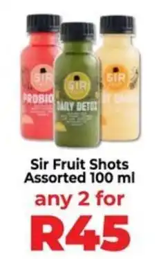 Food Lover's Market Sir Fruit Shots Assorted offer