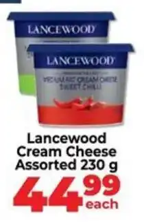Food Lover's Market Lancewood Cream Cheese Assorted offer
