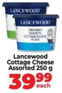 Food Lover's Market Lancewood Cottage Cheese Assorted offer