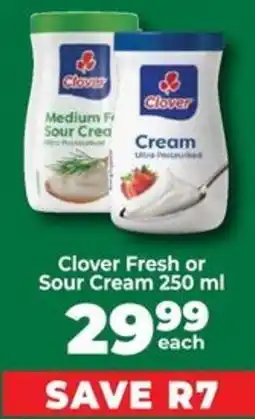 Food Lover's Market Clover Fresh or Sour Cream offer