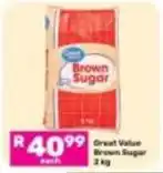 Game Great value - brown sugar offer