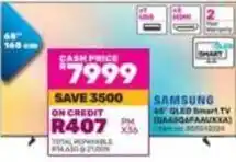 Game Samsung - 65 qled smart tv (65q60q6faauxxa) offer