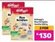 Game Kellogg's - rice krispies vanilla offer
