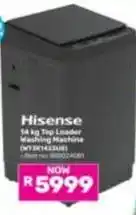 Game Hisense - 14 kg top loader washing machine (wt3k1423ur) offer