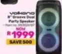 Game Volkano - 8 groove dual party speaker offer