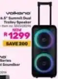 Game Volkano - 6.5 summit dual trolley speaker offer