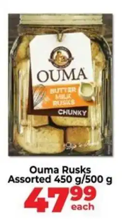 Food Lover's Market Ouma Rusks Assorted offer