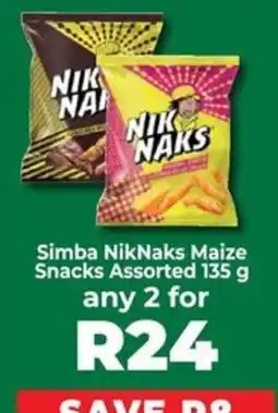 Food Lover's Market Simba NikNaks Maize Snacks Assorted offer