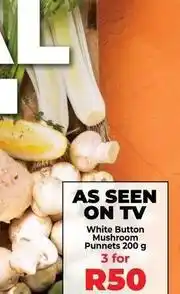 Food Lover's Market White button mushroom punnet offer
