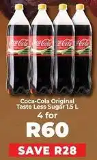 Coca cola - original taste less sugar