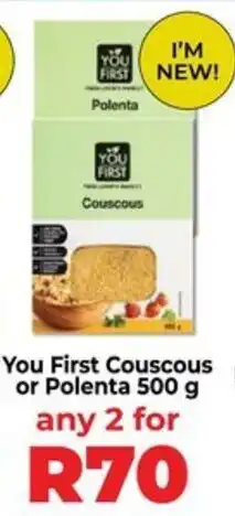Food Lover's Market You First Couscous or Polenta offer