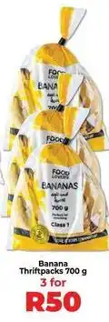 Food Lover's Market Bananas thriftpacks offer