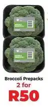 Food Lover's Market Broccoli prepacks offer