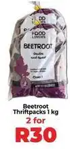 Food Lover's Market Beetroot thriftpacks offer
