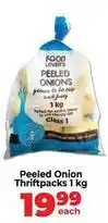 Food Lover's Market Peeled onions thriftpacks offer