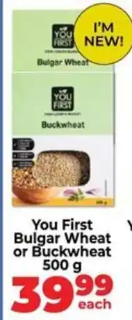 Food Lover's Market You First Bulgar Wheat or Buckwheat offer