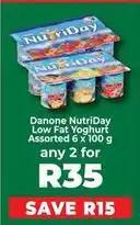 Food Lover's Market Danone - low fat yoghurt offer