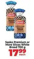 Food Lover's Market Sasko - premium or more slices white bread offer