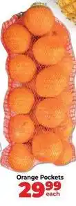 Food Lover's Market Orange pockets offer