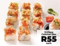Food Lover's Market 12-piece calamari box offer