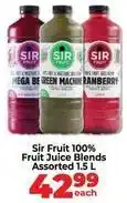 Food Lover's Market 100% fruit juice blends offer