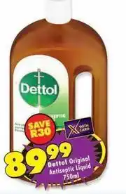 MediRite Dettol - original antiseptic liquid offer
