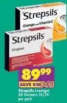 MediRite Strepsils - lozenges offer