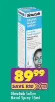 MediRite Saline nasal spray 15ml offer