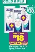 MediRite Cold & flu syrup sachets offer