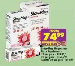 MediRite Magnesium fizzy supplements offer