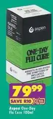 MediRite One-day flu cure 100ml offer