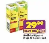 MediRite Digestive drops offer