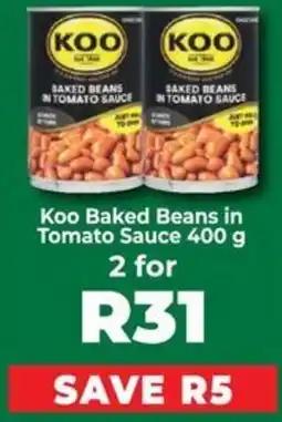 Food Lover's Market Koo Baked Beans in Tomato Sauce offer